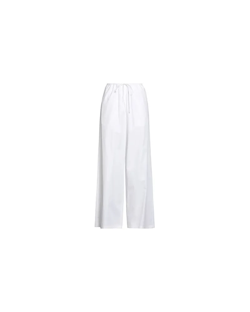 HACHE HOSEN & RÖCKE - Hosenauf YOOX.COM Weiß