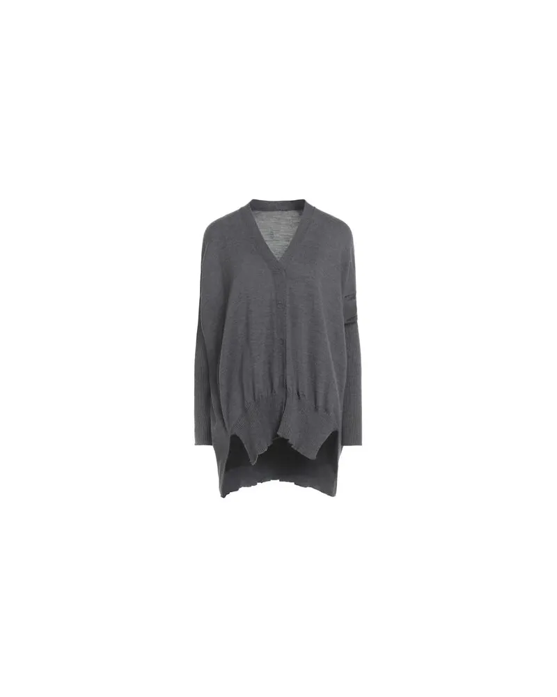 Pier Antonio Gaspari STRICKWAREN - Strickjackenauf YOOX.COM Grau
