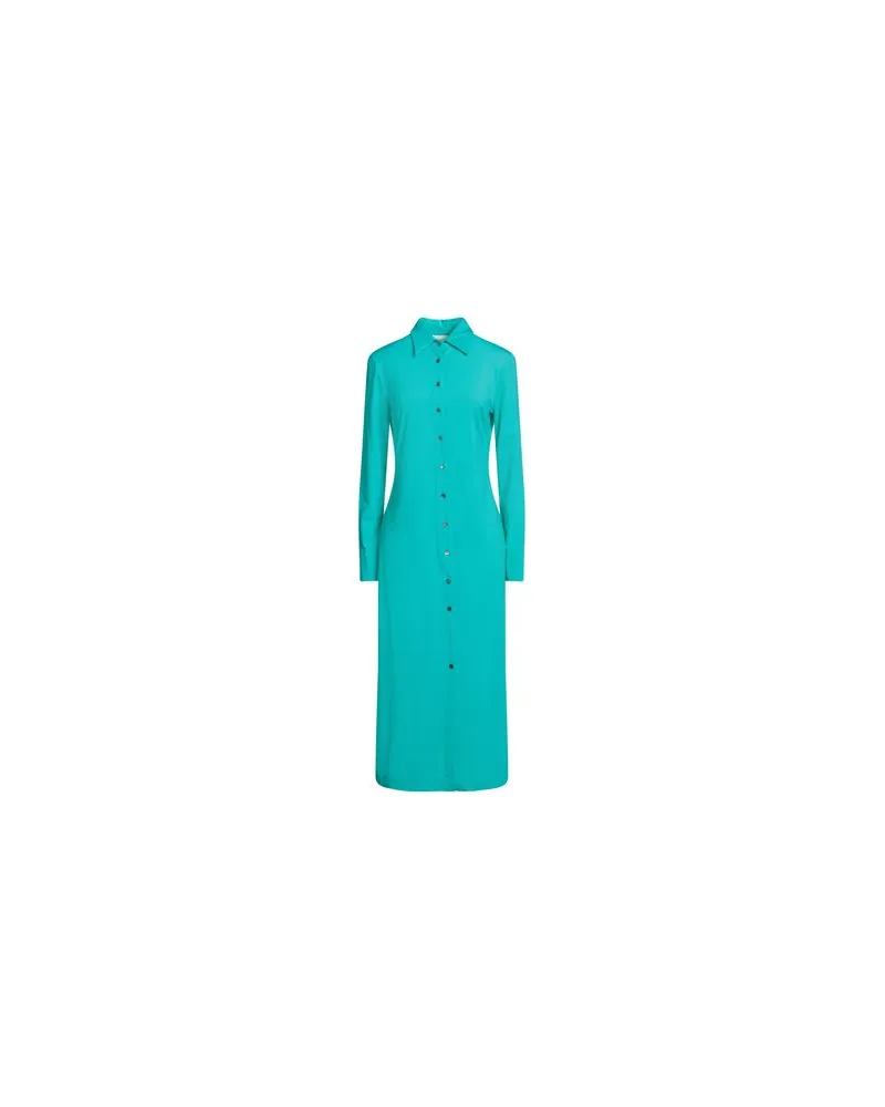 Semicouture KLEIDER - Midi-Kleiderauf YOOX.COM Tūrkis