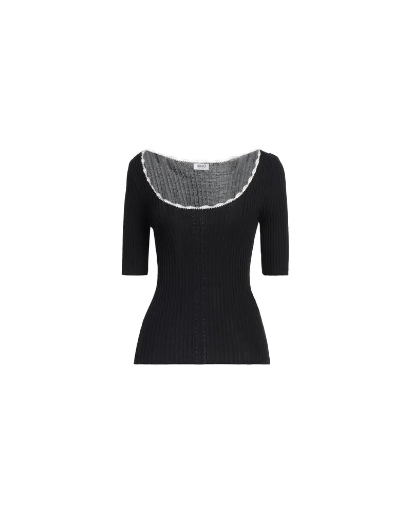 Liu Jo STRICKWAREN - Pulloverauf YOOX.COM Schwarz