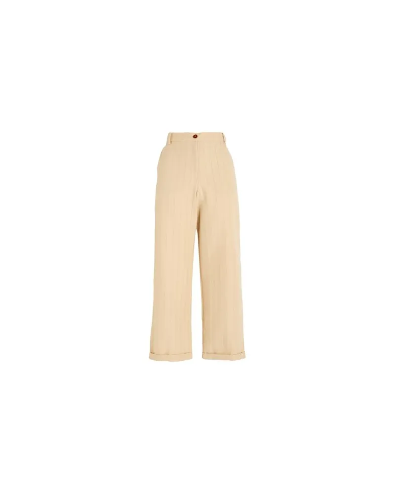 ALYSI CHOCOLAT - HOSEN & RÖCKE - Hosenauf YOOX.COM Beige