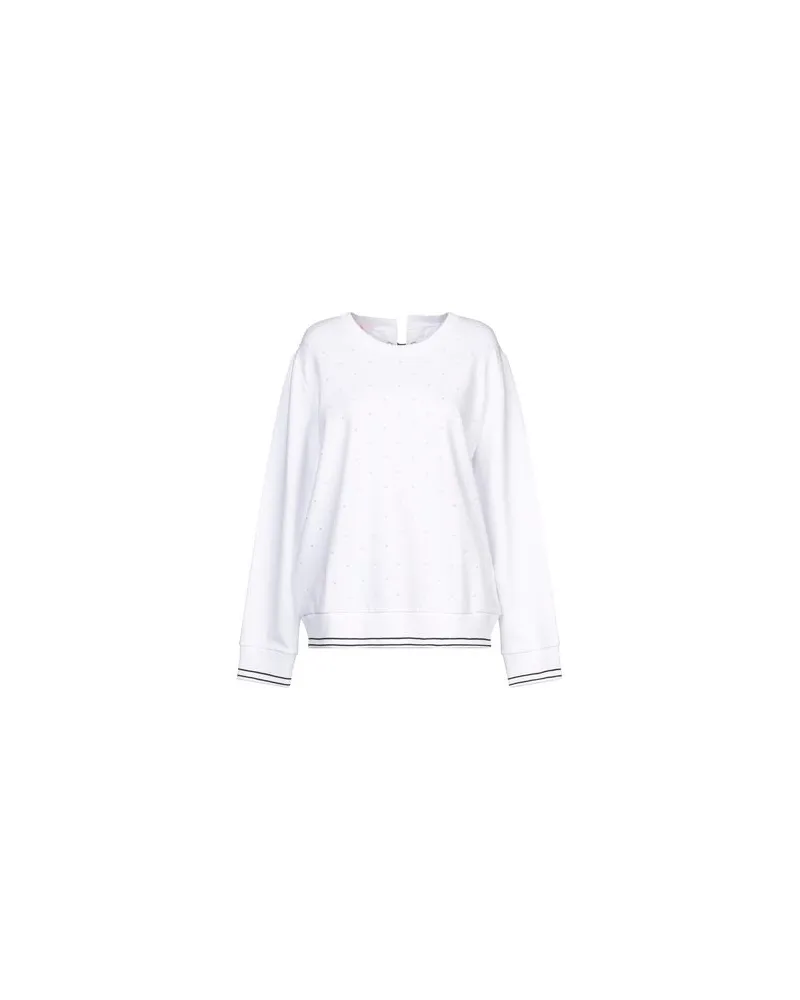 Blumarine TOPS - Sweatshirtsauf YOOX.COM Weiß