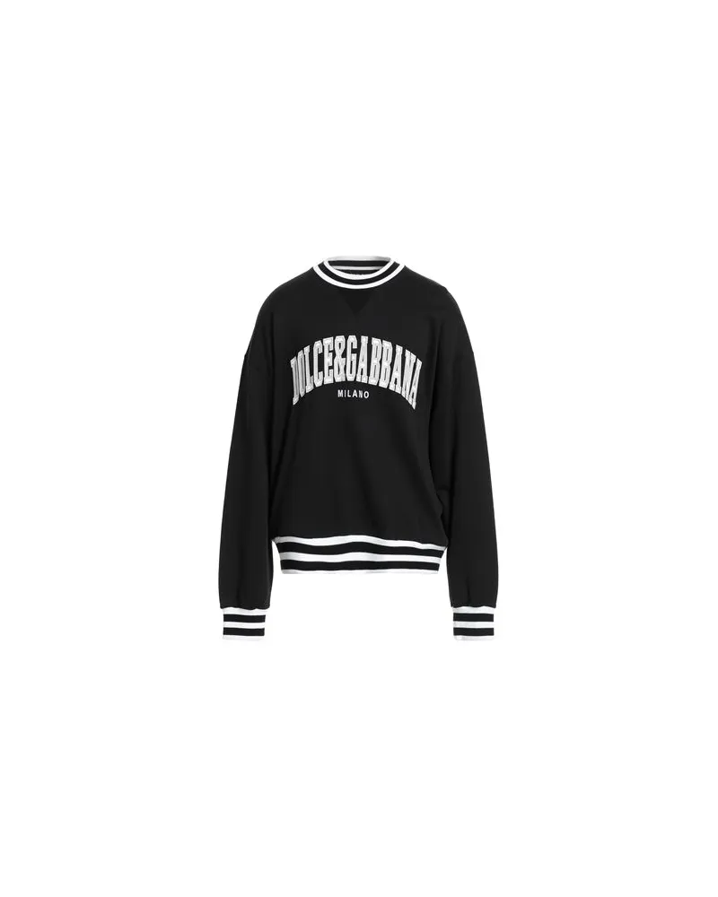 Dolce & Gabbana TOPS - Sweatshirtsauf YOOX.COM Schwarz