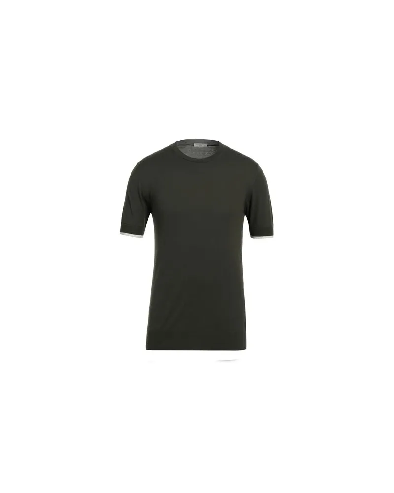 Paolo Pecora Milano STRICKWAREN - Pulloverauf YOOX.COM Militärgrün