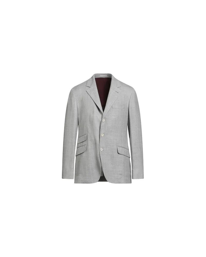 Brunello Cucinelli ANZÜGE und CO-ORDS - Blazersauf YOOX.COM Hellgrau