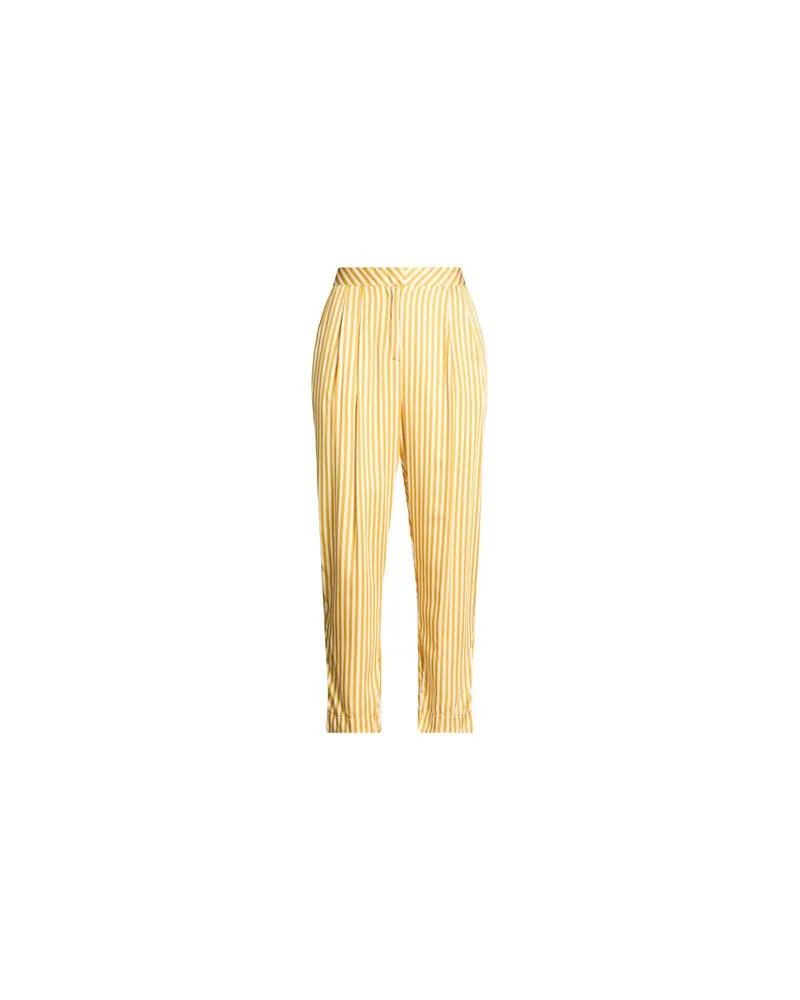 Soallure HOSEN & RÖCKE - Hosenauf YOOX.COM Gelb
