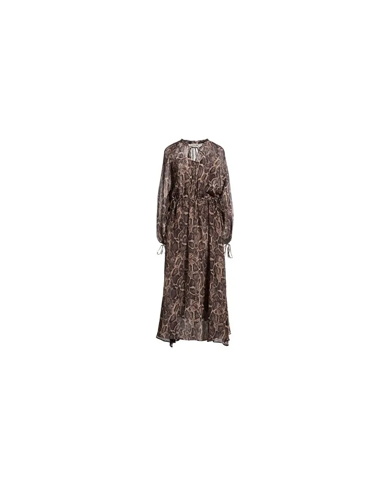 KILTIE KLEIDER - Maxi-Kleiderauf YOOX.COM Beige