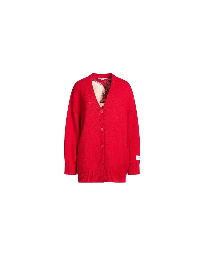 Stella McCartney STRICKWAREN - Strickjackenauf YOOX.COM Rot