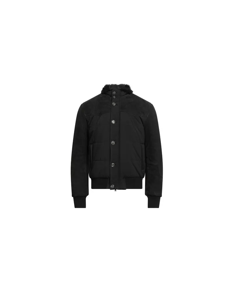 BARBA JACKEN & MÄNTEL - Pufferjacken & Daunenjackenauf YOOX.COM Schwarz