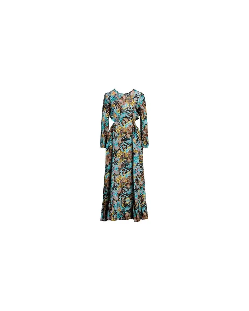 Connor & Blake KLEIDER - Maxi-Kleiderauf YOOX.COM Azurblau