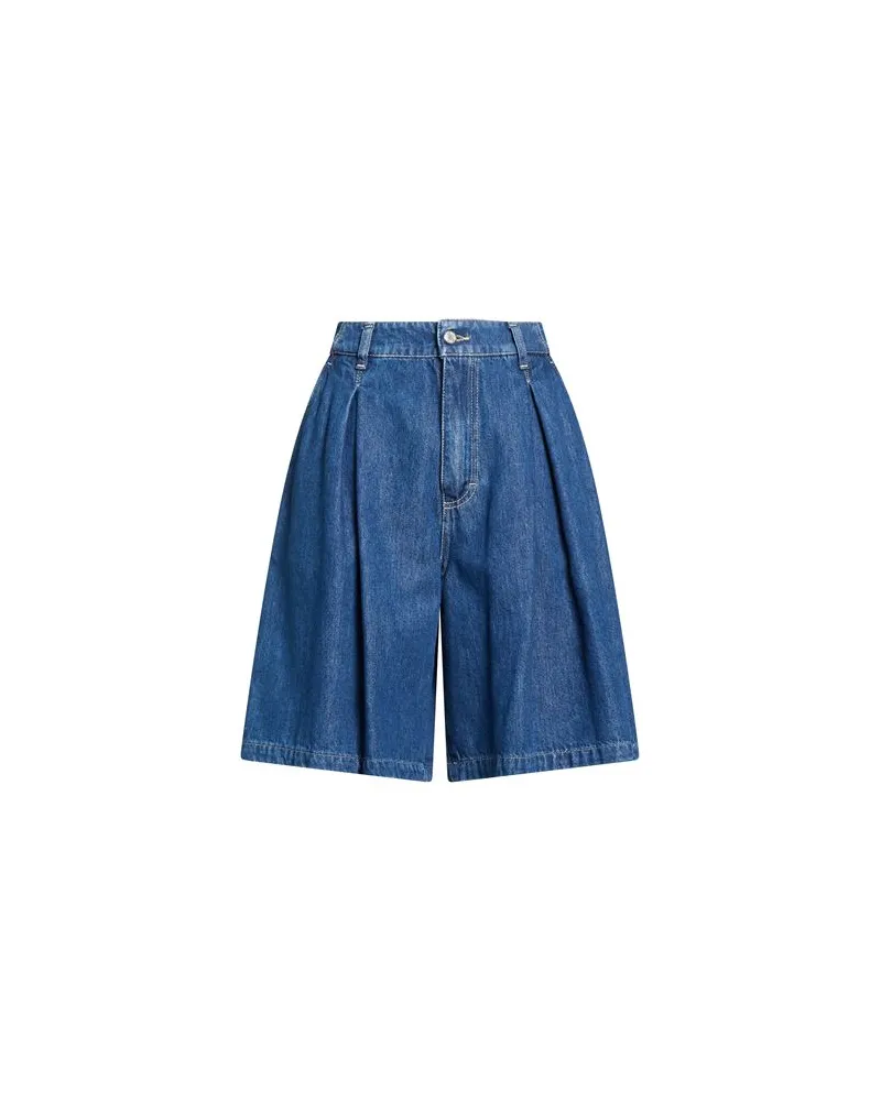 Please HOSEN & RÖCKE - Jeansshortsauf YOOX.COM Blau