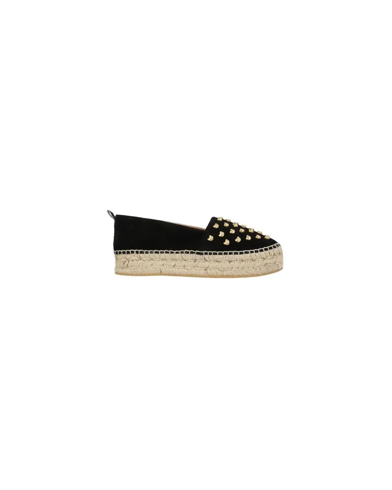 Moschino SCHUHE - Espadrillesauf YOOX.COM Schwarz