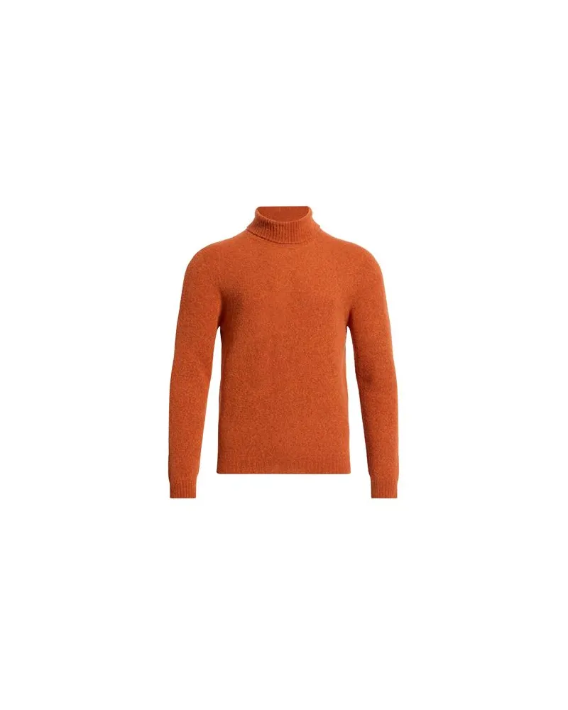 Scaglione STRICKWAREN - Rollkragenpulloverauf YOOX.COM Rostrot