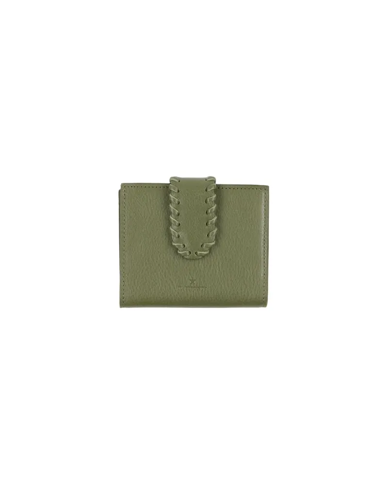 IL BISONTE Kleinlederwaren - Brieftaschenauf YOOX.COM Militärgrün
