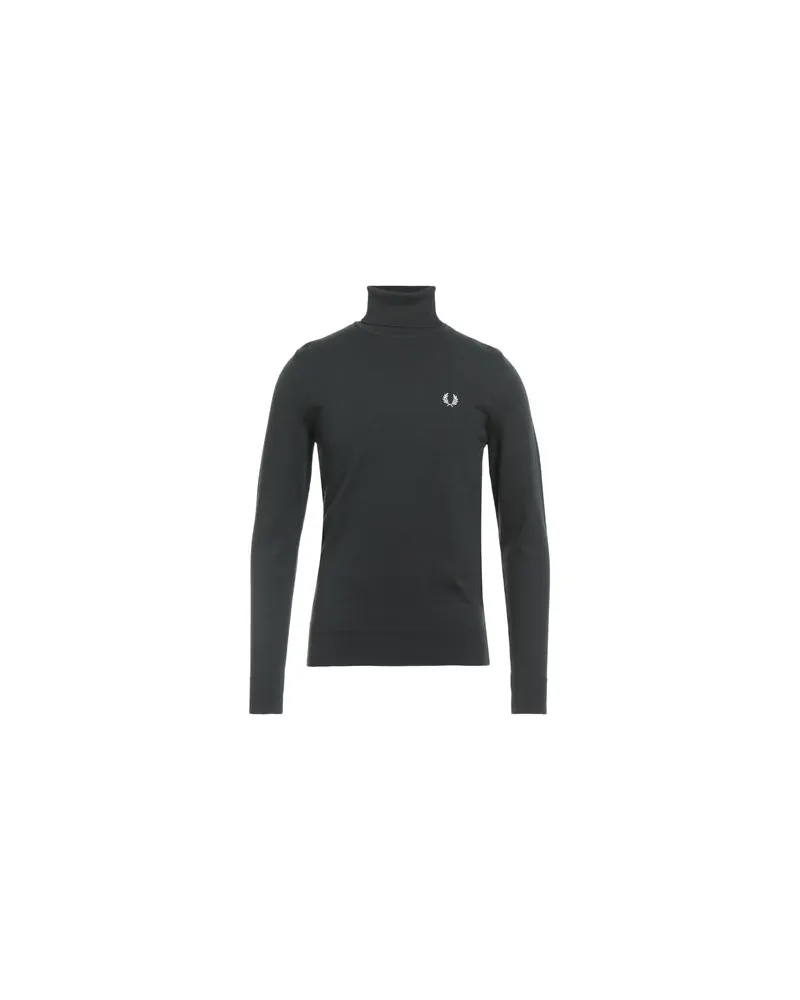 Fred Perry STRICKWAREN - Rollkragenpulloverauf YOOX.COM Dunkelgrün