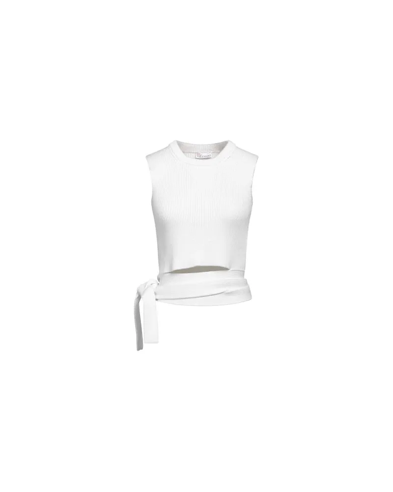 RED Valentino STRICKWAREN - Pulloverauf YOOX.COM Weiß