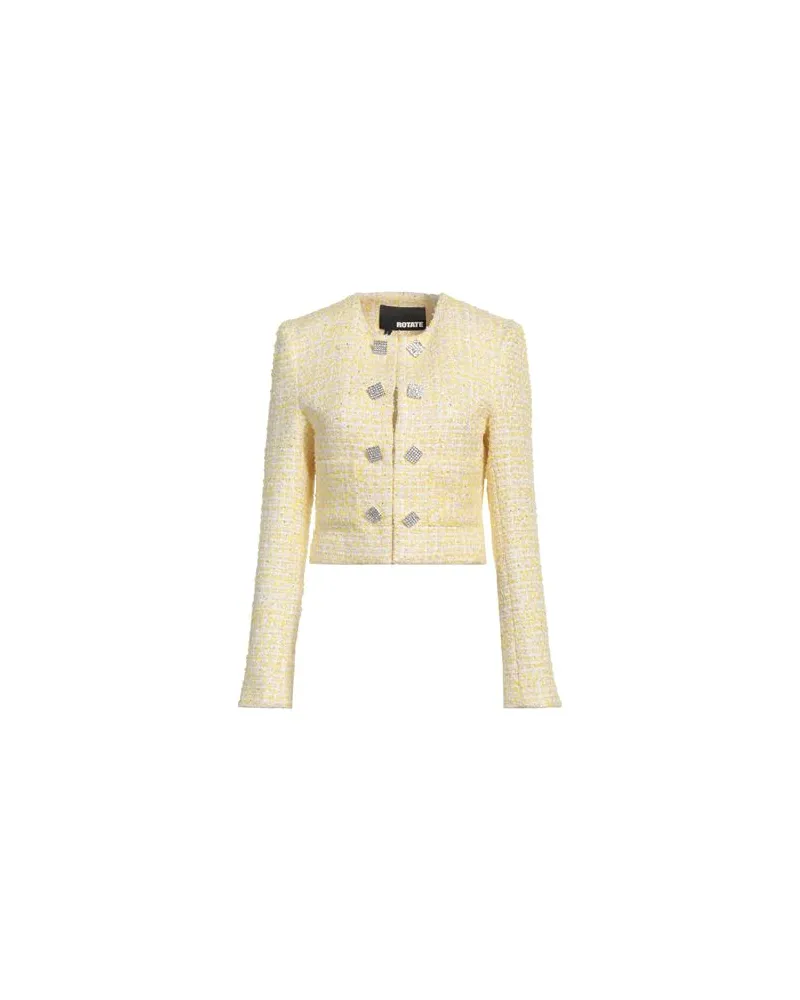 ROTATE Birger Christensen JACKEN & MÄNTEL - Jacken und Anoraksauf YOOX.COM Gelb