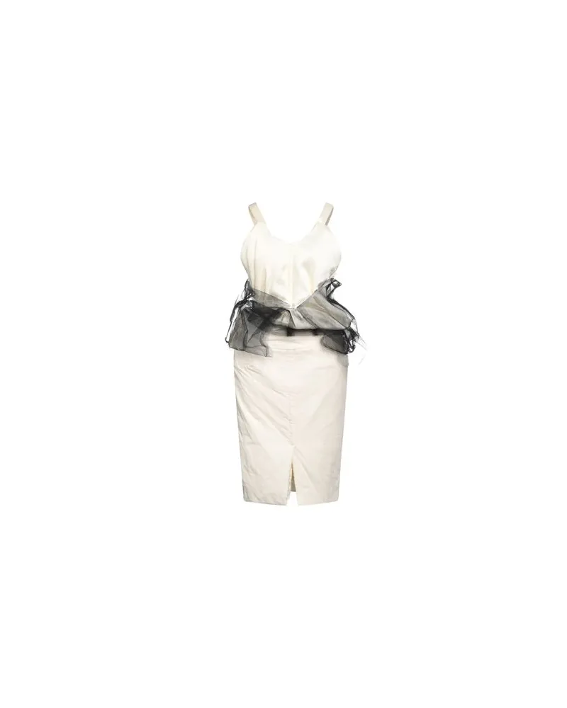 Maison Margiela KLEIDER - Midi-Kleiderauf YOOX.COM Elfenbein