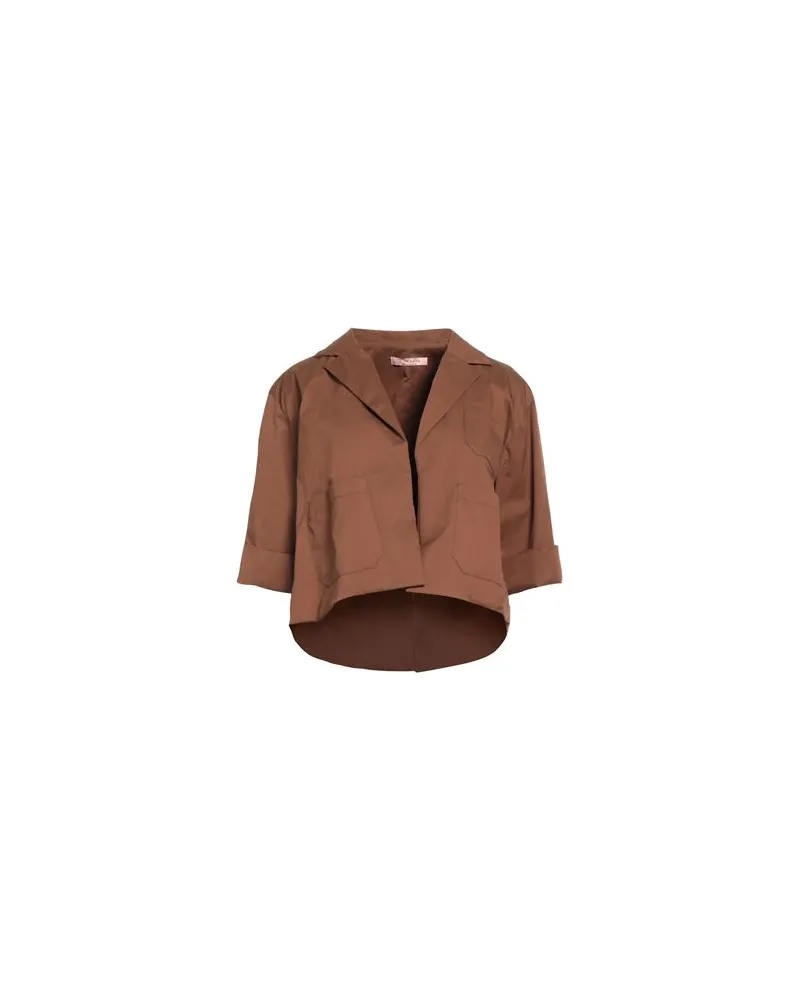 Rosé a Pois ANZÜGE und CO-ORDS - Blazersauf YOOX.COM Braun