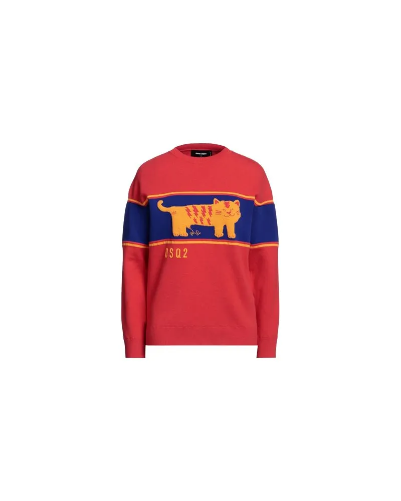 Dsquared2 STRICKWAREN - Pulloverauf YOOX.COM Rot
