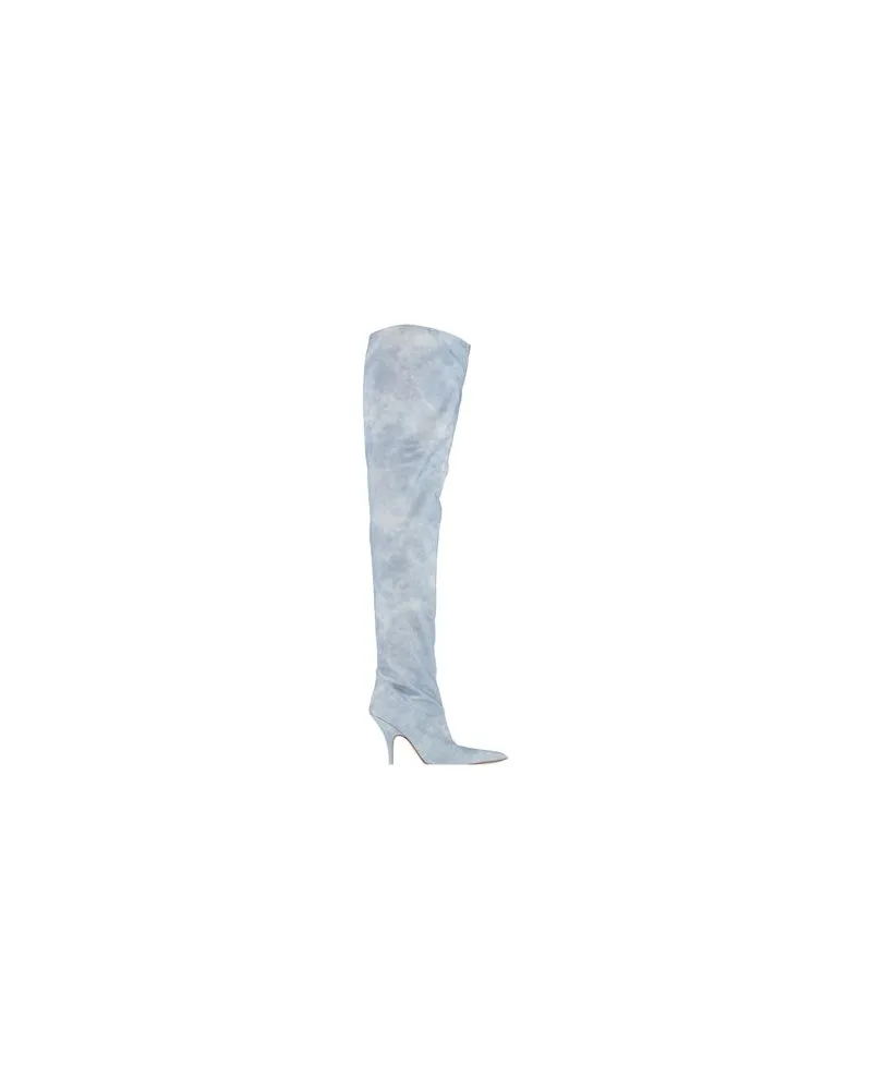 Gia Borghini SCHUHE - Stiefelauf YOOX.COM Himmelblau