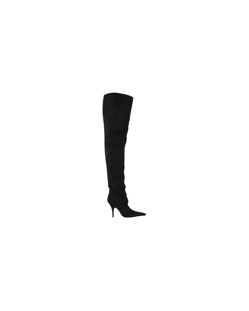 Gia Borghini SCHUHE - Stiefelauf YOOX.COM Schwarz