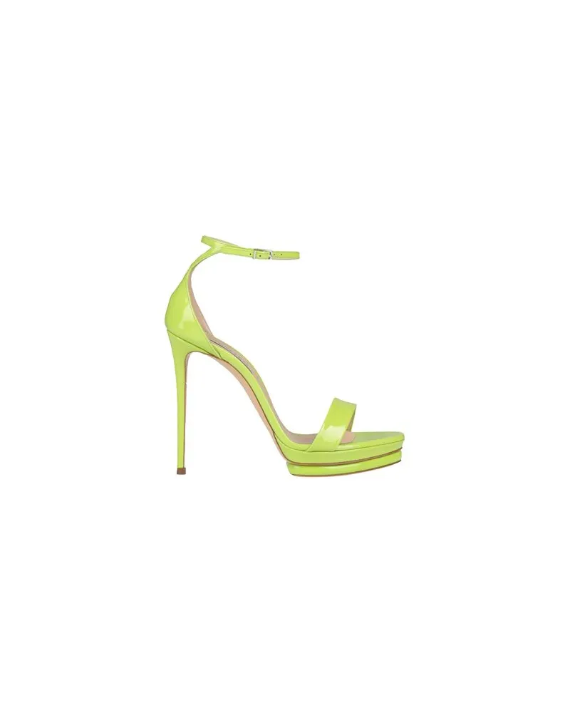 Casadei SCHUHE - Sandalenauf YOOX.COM Säuregrün