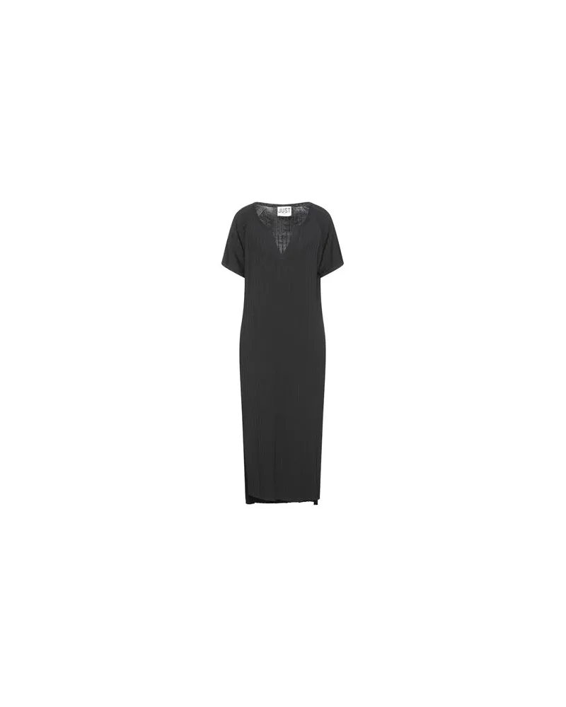 Just Female KLEIDER - Midi-Kleiderauf YOOX.COM Schwarz