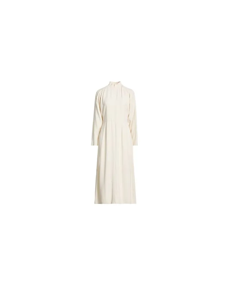 AGNONA KLEIDER - Midi-Kleiderauf YOOX.COM Elfenbein