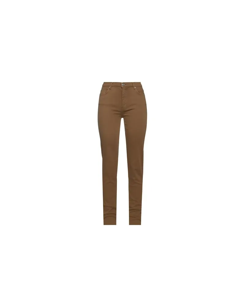 Trussardi HOSEN & RÖCKE - Jeanshosenauf YOOX.COM Khaki