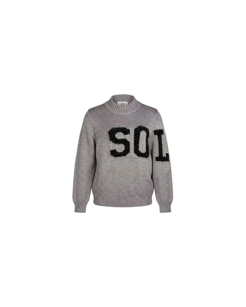 SOLOTRE STRICKWAREN - Pulloverauf YOOX.COM Grau