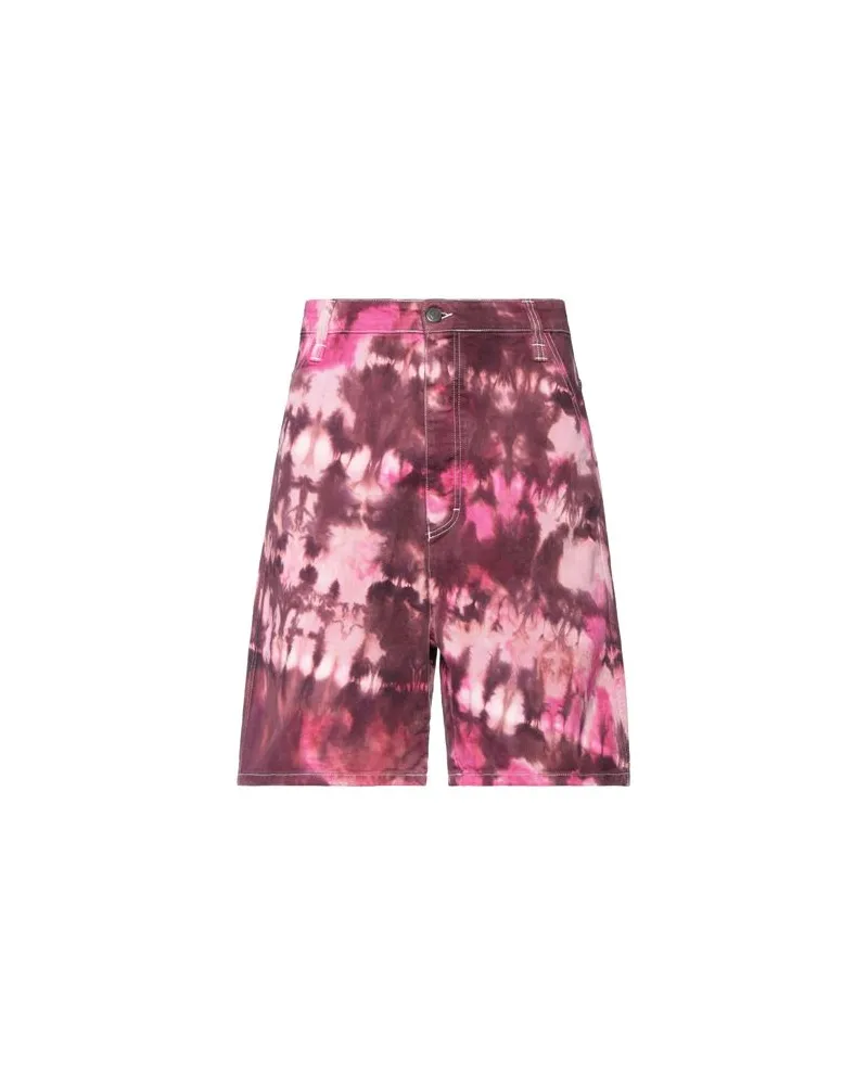 AMI Paris HOSEN & RÖCKE - Jeansshortsauf YOOX.COM Fuchsia