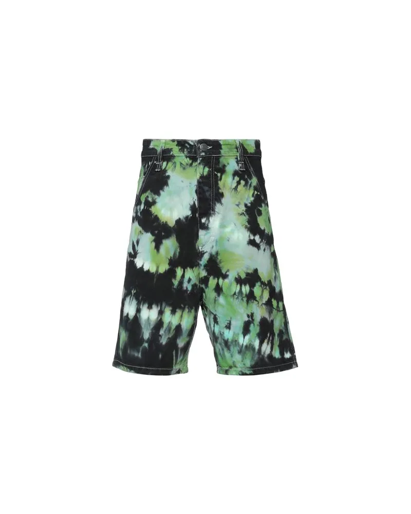 AMI Paris HOSEN & RÖCKE - Jeansshortsauf YOOX.COM Grün