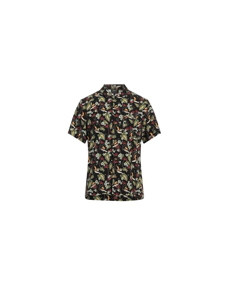 A.P.C. TOPS - Hemdenauf YOOX.COM Schwarz
