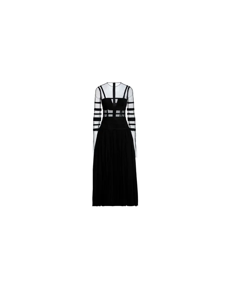 Giovanni Bedin KLEIDER - Maxi-Kleiderauf YOOX.COM Schwarz
