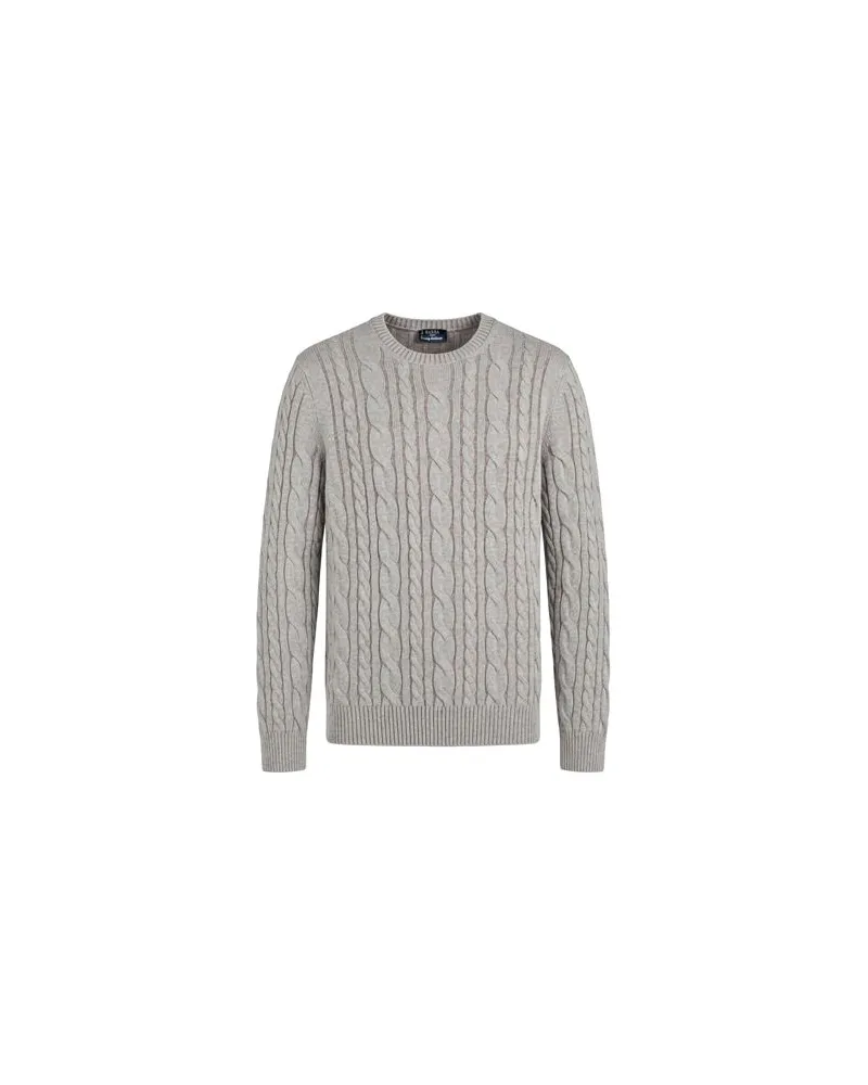 BARBA STRICKWAREN - Pulloverauf YOOX.COM Grau