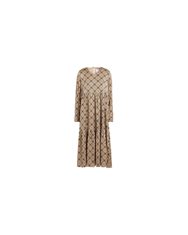 ANONYME designers KLEIDER - Midi-Kleiderauf YOOX.COM Beige