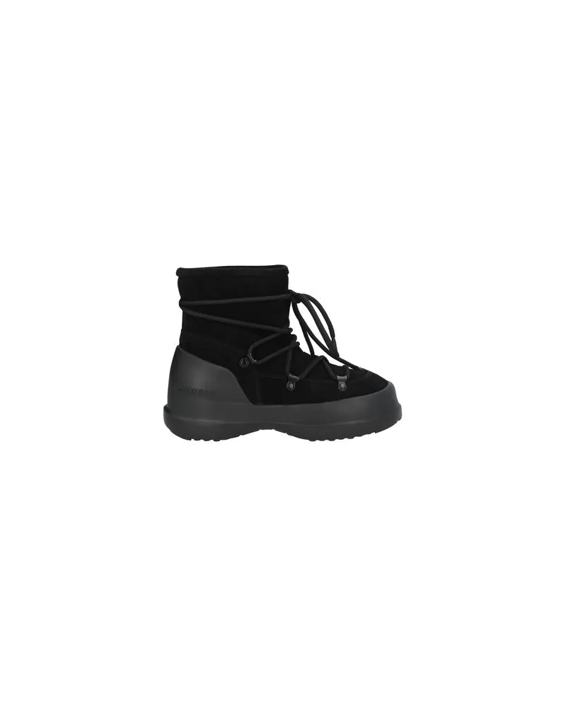 Moon Boot MB LUNA BOOT SUEDE - SCHUHE - Stiefelettenauf YOOX.COM Schwarz
