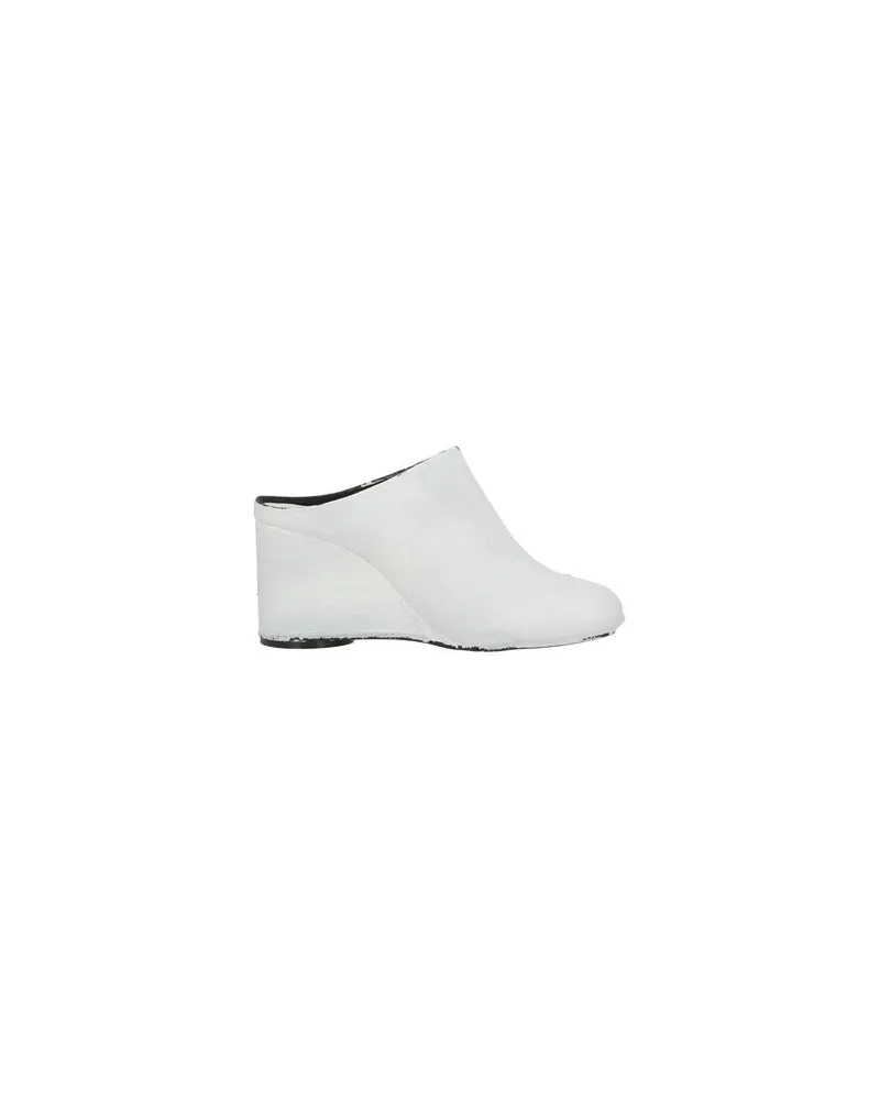 Maison Margiela SCHUHE - Mules & Clogsauf YOOX.COM Weiß
