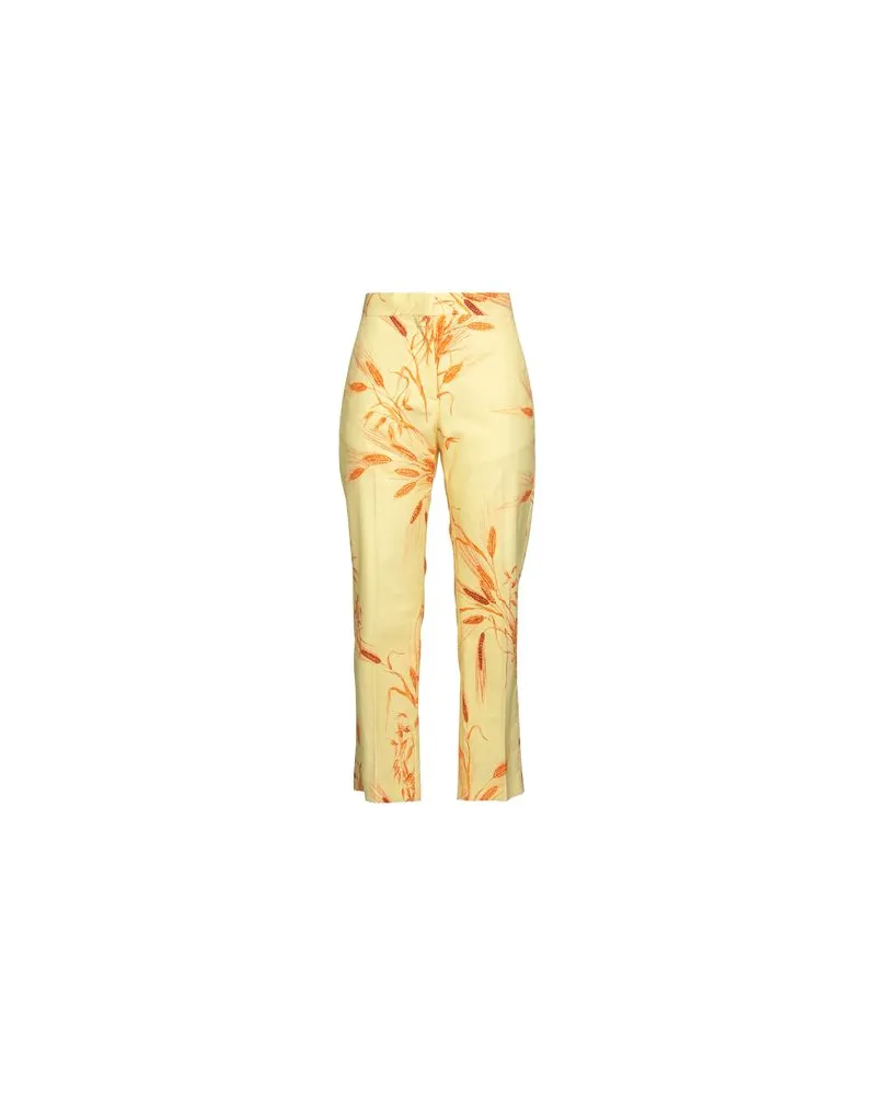 MSGM HOSEN & RÖCKE - Hosenauf YOOX.COM Pastellgelb