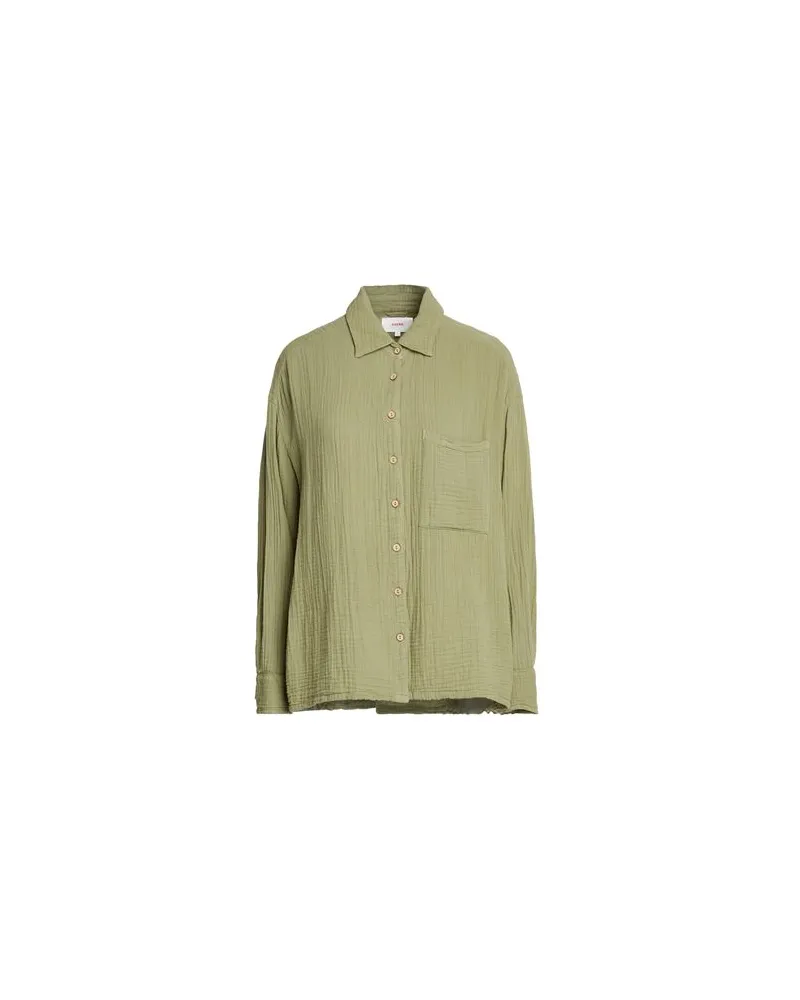 Xírena TOPS - Hemdenauf YOOX.COM Militärgrün