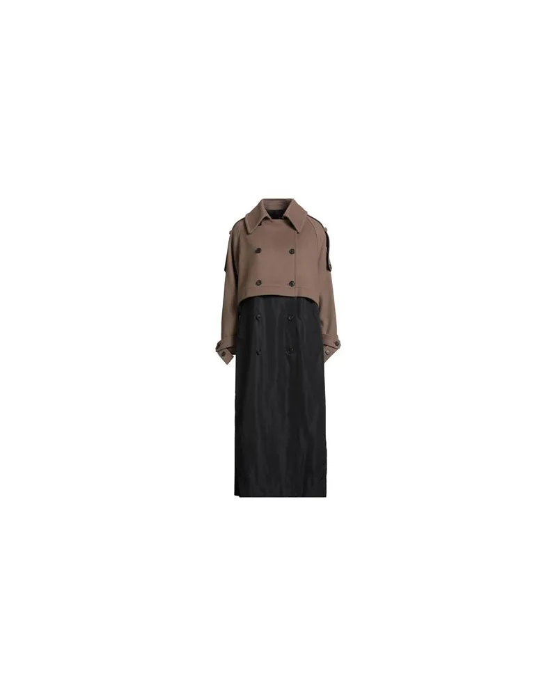 Isabel Benenato JACKEN & MÄNTEL - Mäntelauf YOOX.COM Khaki