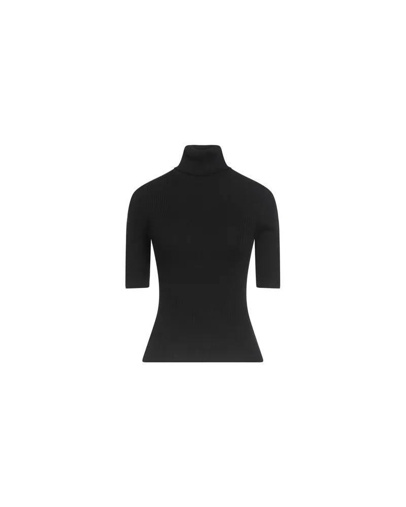 Alpha Studio STRICKWAREN - Rollkragenpulloverauf YOOX.COM Schwarz