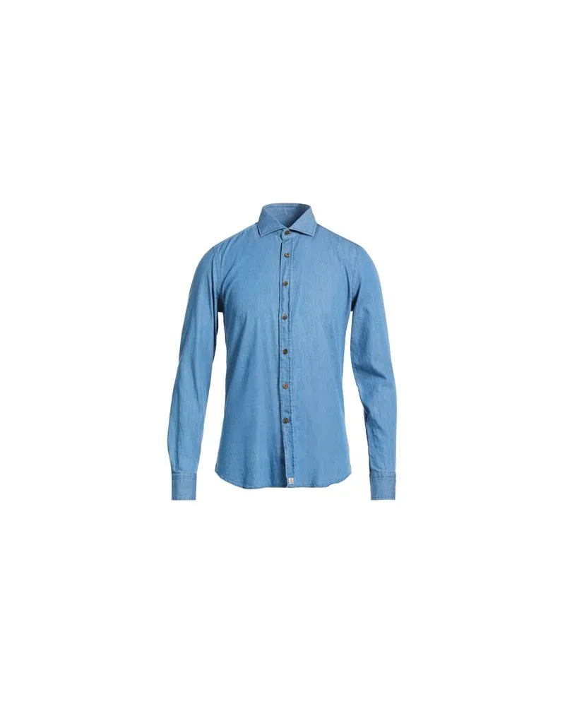 SONRISA TOPS - Jeanshemdenauf YOOX.COM Blau