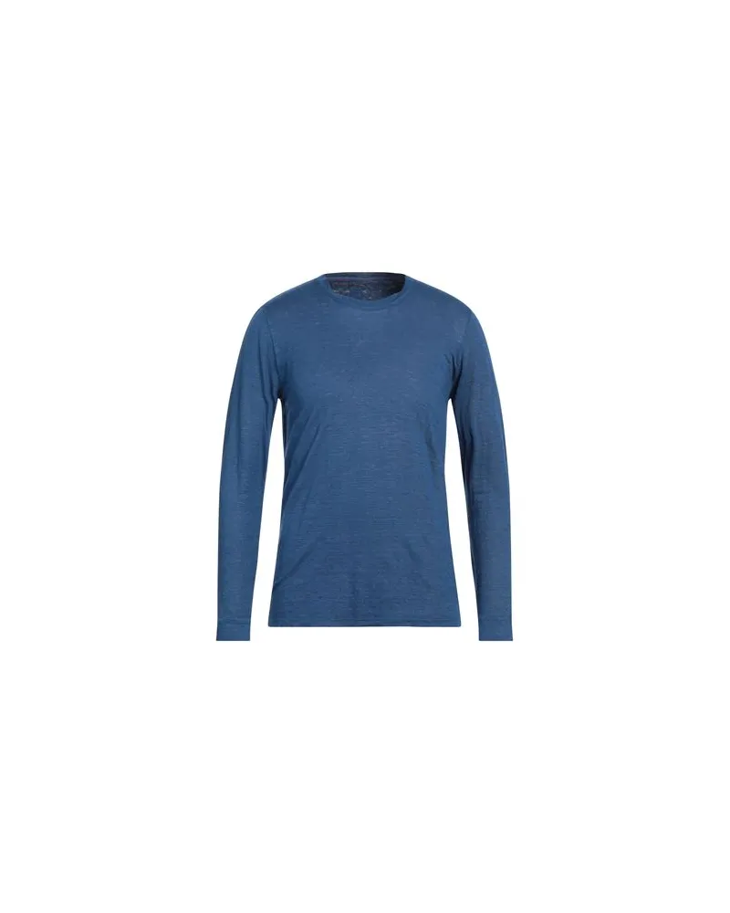 120% Lino TOPS - T-shirtsauf YOOX.COM Blau