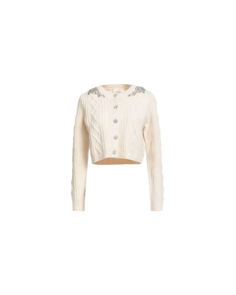 ba&sh STRICKWAREN - Strickjackenauf YOOX.COM Elfenbein