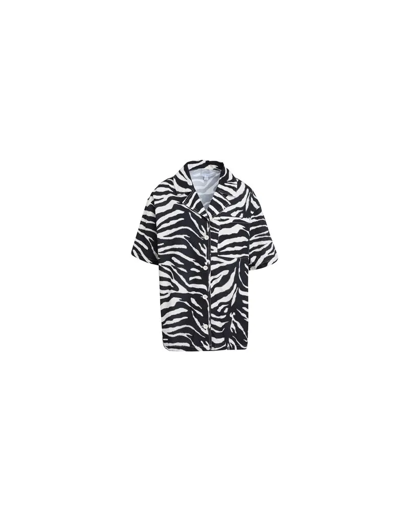 Topshop TOPS - Hemdenauf YOOX.COM Schwarz