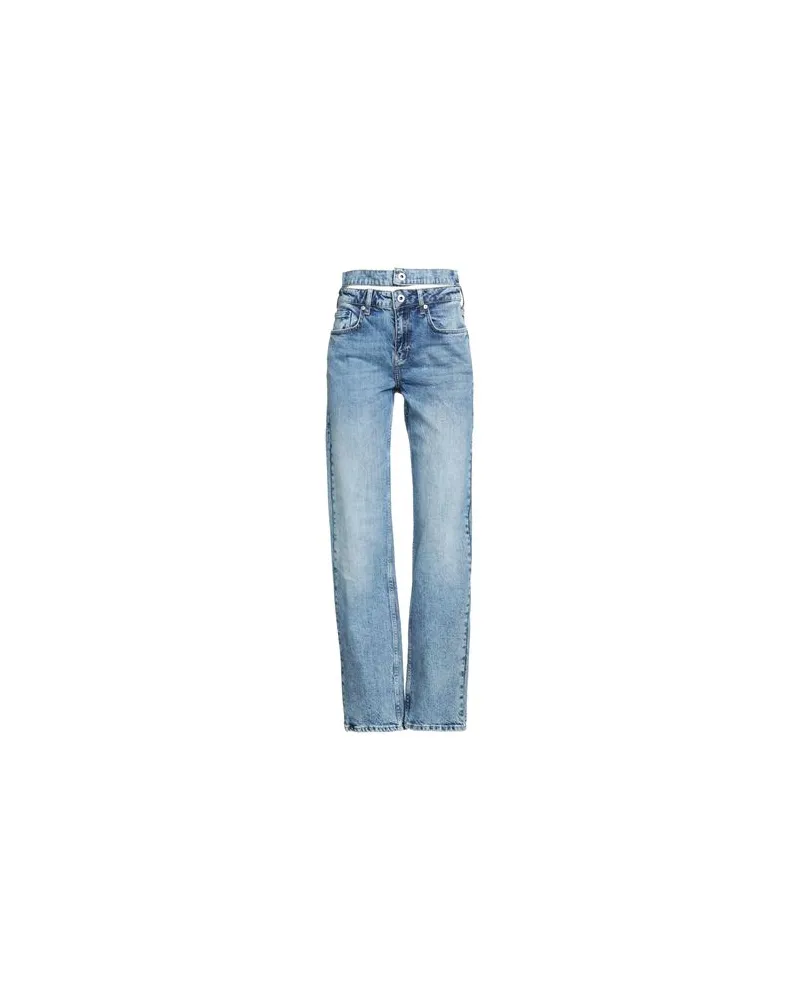 Karl Lagerfeld HOSEN & RÖCKE - Jeanshosenauf YOOX.COM Blau