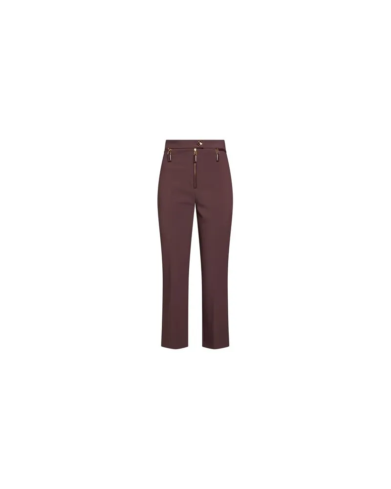 Elisabetta Franchi HOSEN & RÖCKE - Hosenauf YOOX.COM Schokobraun