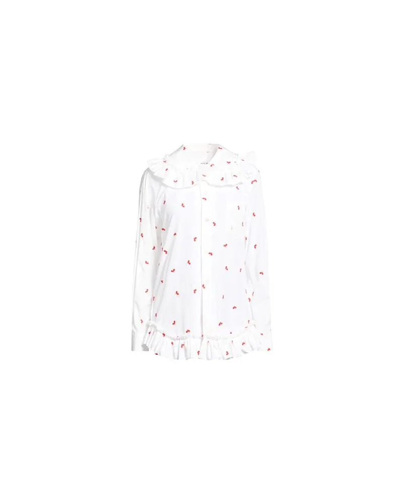 Comme des Garçons TOPS - Hemdenauf YOOX.COM Weiß